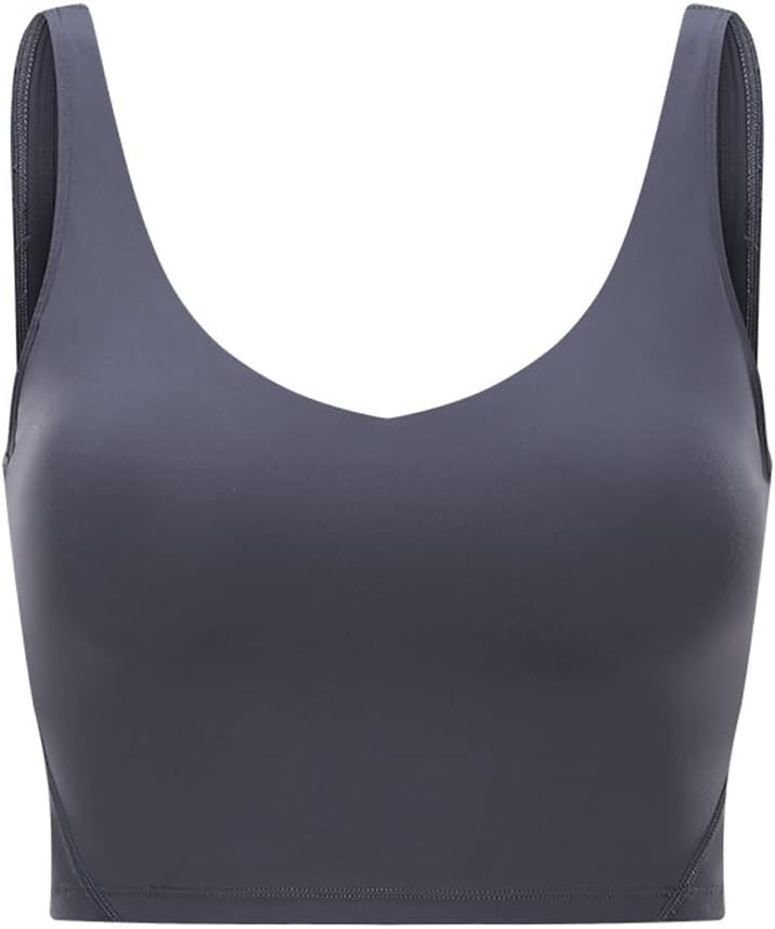 JOQWJPOIJ Women Sports Bra Tight Gym Crop Top Yoga Vest with Chest Pad Fitness Clothing - Image 7